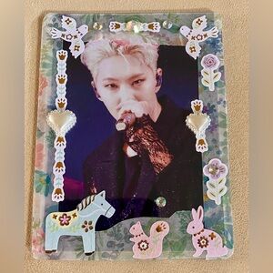 New Cute Stickers Decor Top Loader Photo Card Holder Hoshi